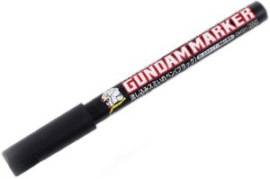 ガンダムマーカー 流し込みスミ入れペン ブラック