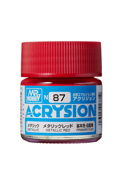 アクリジョン N87 メタリックレッド