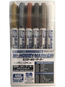 CMS01 ミスターホビーマーカー メタリックセット